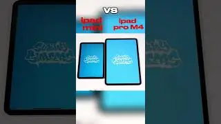 ipad mini VS ipad pro m4🔥Epic tech battle!#shorts 👀