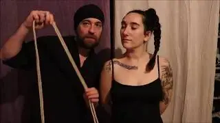 Tuto shibari débutant harnais de buste/ beginner kinbaku chest harness