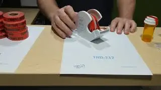 TRD-212 Tamper Resistant Portable Pill Vial Tape Dispenser - How to Assemble