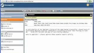 Managed Anti Spam - Email archiving - Supervision Walkthrough