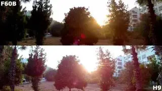F60B vs H9 side-by-side comparison (part 1).
