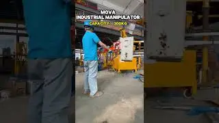 Moving air conditioner outdoor unit #machine #hoist #lifter #manipulator #handlingequipment #crane