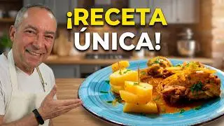 Fricase de pollo con patatas delicioso al estilo cubano