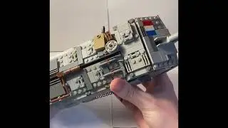 Lego Saint Chamond tank (Full view) and mediocre commentary