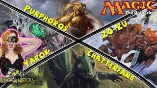 COMMANDER con i nostri AMICI! 🔥 Yarok vs Purphoros vs Zo-Zu vs Chatterfang Magic: the Gathering