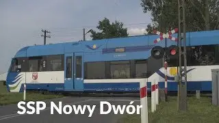 🇵🇱 Przejazd kolejowy / Railroad crossing [ SSP ] Nowy Dwór k. Ornety - dzwon KLD-4013