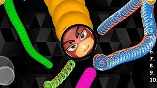 Worm Eats Donuts || Worm Hero.io Zone || Superhero Snake Game Wasp #93164