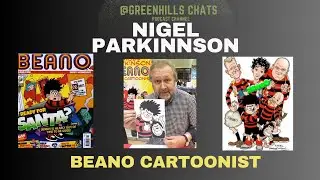 Spotlight on Nigel Parkinson - official artist for Dennis the Menace & more in The Beano comic