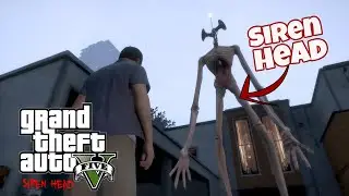 GTA 5 Siren Head - Сиреноголовый Страшилка Сирена Сосед