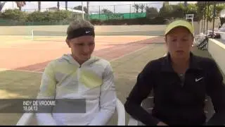 Michaella Krajicek & Indy De Vroome Interview