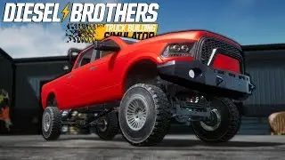 BUILDING & CUSTOMIZING EXPENSIVE TRUCKS! - Diesel Brothers: Truck Builder Simulator