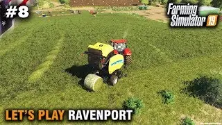Let's Play Farming Simulator 19 Ravenport #8 Grass Work