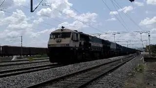 UBL Original+Wide Cab EMDs Mad Acceleration-Indiain Railways
