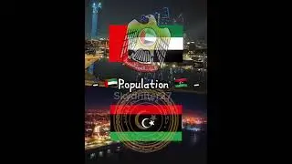UAE vs Libya | #india #history #countrycomparision #geography #empirecomparison #vs