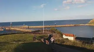 Whitby Sea Top View
