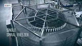 【EN】 CBFI Factory Test | Single Spiral IQF Freezer | 300&ndash;5000 kg/h