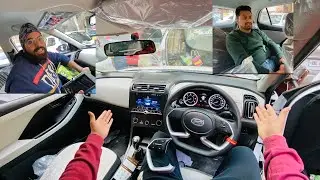 First Hyundai Creta With OEM Style Android Stereo😱