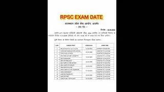 ARO EXAM DATE || STATISTICAL OFFICER EXAM DATE || AAO EXAM DATE || AO EXAM DATE || AARO EXAM DATE