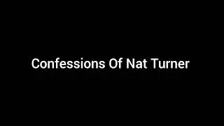 Confessions Of Nat Turner 