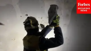 WATCH: White Helmets Humanitarian Group Conducts Rescue Operations In Syria's Sednaya Prison