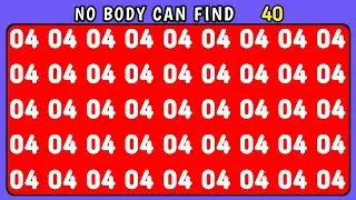 Find The Odd One Out - Nobody Can Find 👁️ The Odd Numbers & Letters | Emoji Quiz - Memory 🧠 Test