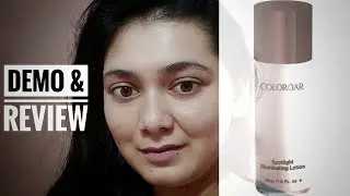 Colorbar spotlight illuminating lotion/ review n demonstration/ jinnie's magic