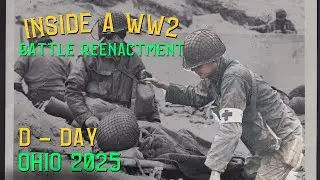 POV: Inside a WW2 Battle Reenactment | Medic