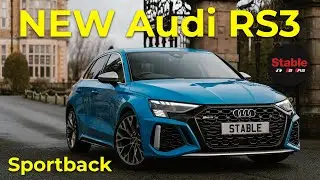 NEW 2022 Audi RS3 Review - Turbo Blue Paint & Sports Exhaust!