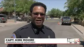 Man shot Monday by Henderson police after producing what appeared to be handgun