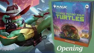 TMNT Prerelease Opening + Deck Building | MTG - Teenage Mutant Ninja Turtles