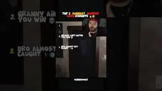 Top 3 Funniest Horror Game Moments 😂👻 (POV: You Played With Bro 🎮) #funny #gaming #horror