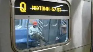 R160 (Q) Train At 36th St via (N) Line