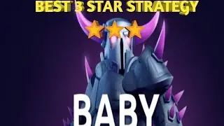 Clash of clans best attacking strategy for th9 pekka and baby drag#clashofclans