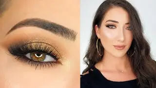 BRONZE SMOKEY EYE MAKEUP TUTORIAL