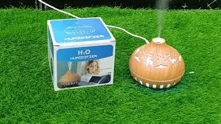 H2O aroma ultrasonic humidifier electric branded original humidifier in Pakistan full review unbox//