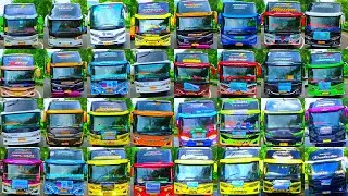 KUMPULAN KLAKSON TELOLET BASURI TERBARU KONVOI BUS BASURI BIKIN HEBOH JALANAN 