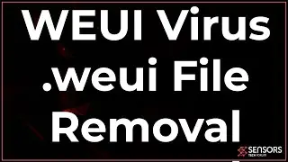 WEUI Virus File (.weui) Removal + Decryption [Free Fix Steps]