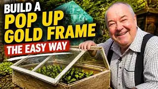 Building and Planting a Pop Up  Cold-frame in a tiny Scottish Garden