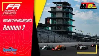 FR Americas Championship 2025 | Runde 3 - Rennen 2 | INDY SpeedTour (Deutsch)