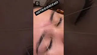 How to Shape Eyebrows at Home #shorts #eyebrowtutorial #girlsbeauty  @ladieshunarhub2026
