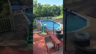Never a green pool this summer