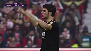 Ruben Neves vs Manchester United free kick eFootball PES 2020 Master League