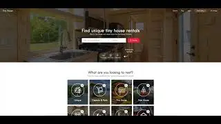 Tiny House Website using Listable Wordpress Theme