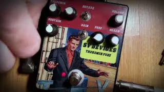 SV Devices - Theremin Fuzz (guitar pedal demo)