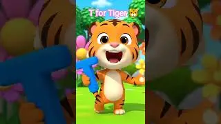 ABCD LEARNING LETTER T #KidsLearning#PreschoolLearning#TinyLittleStarWorld#virakshorts