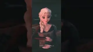 frozen 2 Elsa playing game scene edit video tiktok song name one dance