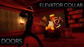 DOORS and SEEK [Roblox Elevator Collab Part] | Roblox Animation