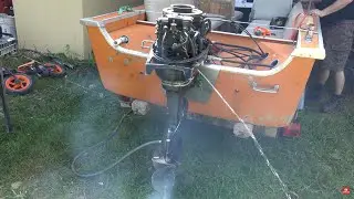Overheated Outboard - Impeller and Water Cover Gasket Repair