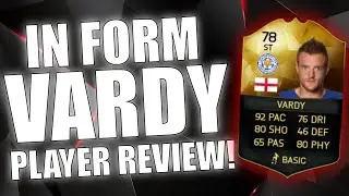IN FORM JAMIE VARDY (78) PLAYER REVIEW! | FIFA 16 PLAYER REVIEW