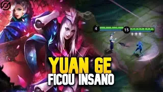 YUAN GE FICOU INSANO AP&Oacute;S REWORK! CONFERINDO A GAMEPLAY YUAN GE O HER&Oacute;I CORINGA | HONOR OF KINGS